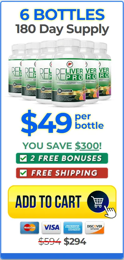 Reliver Pro 6 bottle price
